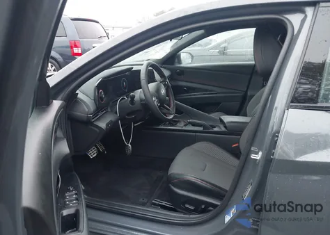 2024 Hyundai Elantra N Line from USA, damaged, VIN KMHLR4DF6RU817516